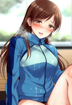 (Utahime Teien 24) ENJI (Gen) Jersey Minami to Streecchi  Минами в джерси выполняет растяжку (THE IDOLM@STER CINDERELLA GIRLS)