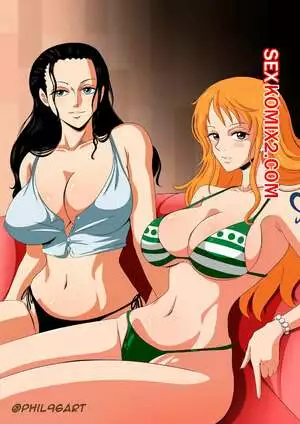 One Piece. Нами и Робин. Nami and Robin Comic. Phil96art