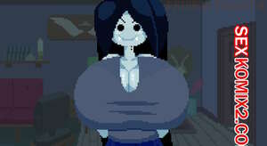 Время приключений. Грудастая Марселин. Busty Marceline. Adventure Time. Spinneborg