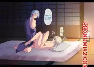 Genshin Impact. Аято Сан, могу я остаться сегодня вечером. Часть 2