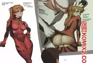 Евангелион. Аска против ЕМП. Asuka X MPE. wjs07.