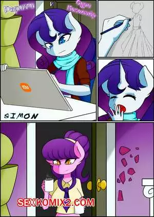 My Little Pony. Рарити и Сури Поломэйр. Caoscore