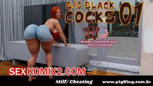 Большой черный член. Часть 1. Big Black Cocks. CrazyDad3D