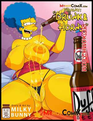 Симпсоны. Пьяная и возбужденная. Drunk and Horny. The Simpsons. MyhotComiX.