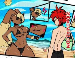 Pokemon. Пляжная годовщина Рэйфа и Луны. Rafe and Lunas Beachy Anniversary. Nero TH.