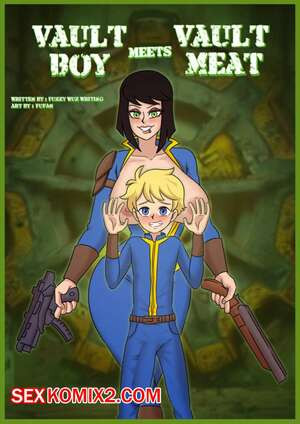 Fallout. Парень из Убежища встречает мясо из Убежища. Fufan.