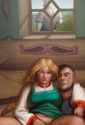 Настасья Филипповна и Добрыня Никитич - Три Богатыря Rusrule34