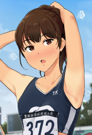 Девушка из легкоатлетического клуба