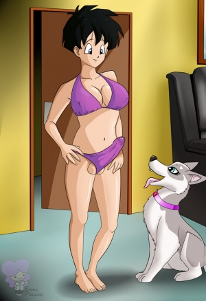 Видель и её собака