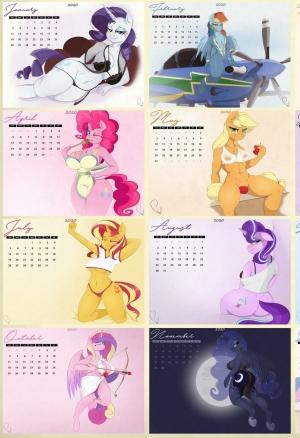 My little pony Antro Calendar 2020