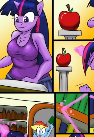 Mine little pony порно комикс