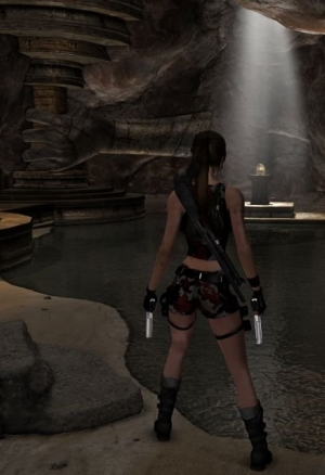 Поймали Лару Крофт