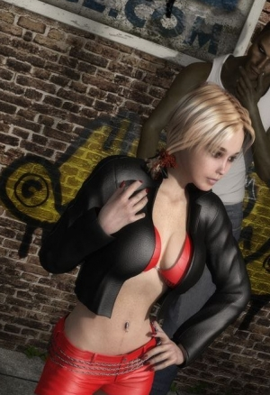 На остановке