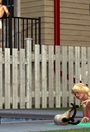 Соседский бассейн