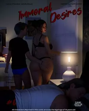 Непристойные желания мамаш. Часть 6. Immoral Desires. Daval3D